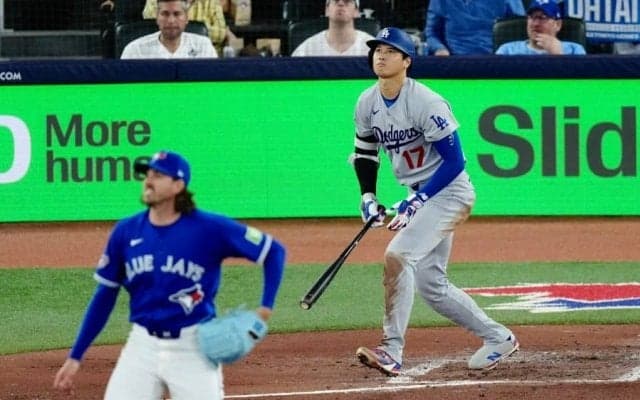 単打なのに「凄まじい打球音」　大谷翔平の“理不尽打”に日米ポカン「バケモンすぎ」