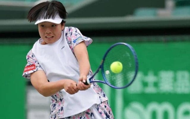 17歳・早坂来麗愛、プロ初戦は逆転負け。日本勢は岡村恭香、清水綾乃ら4名が2回戦へ[富士薬品セイムス ウィメンズカップ]