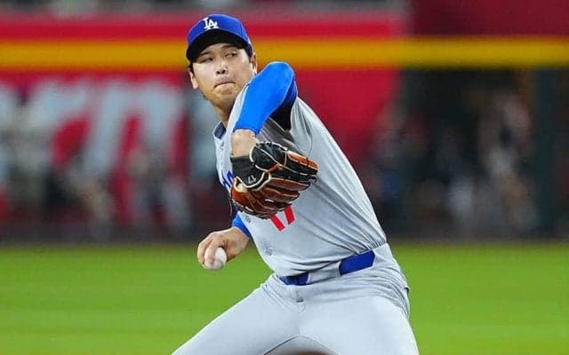 大谷翔平は「1番・投手」　2勝目＆2試合ぶり4号なるか…岡本和真と対戦へ、スタメン発表