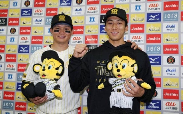 【阪神】森下翔太、同期「ヒデ」の初勝利に「プレッシャーかけ続けてました」先制弾で援護