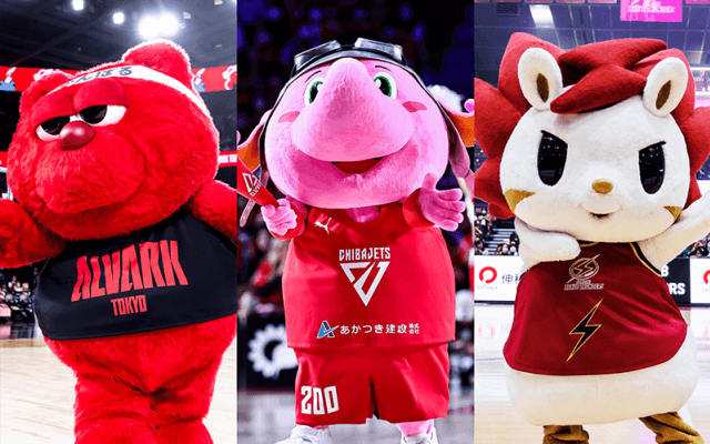 Bリーグのマスコットオブザイヤーのファン投票結果発表…“お馴染み”トップスリーが決選投票に進出