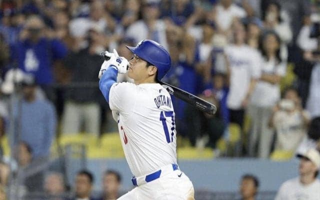 大谷翔平がイチロー超えの４４試合連続出塁　イチロー銅像除幕日の達成にＳＮＳ反応「ドラマチックだな」「やっぱり持ってる」ボブルヘッドデーにまた快記録