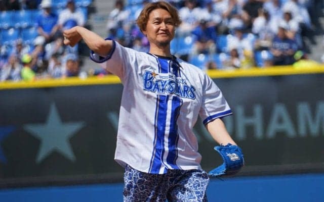 【DeNA】YAMATYがハマスタで激投！　大役を務めた大和、まさかのワンバウンド投球に「100点中9点…」　3年目の『B-PARTY』ド派手にスタート