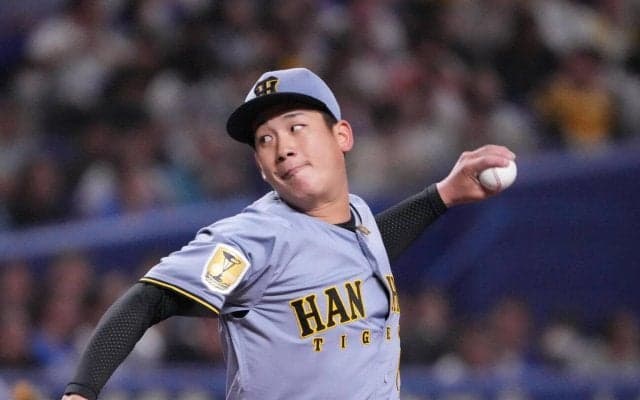 【阪神】伊原陵人、２勝目の権利持って６回１失点で交代