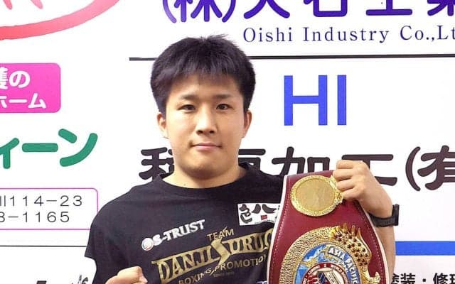 ＷＢＯアジアパシフィック・スーパーフェザー級新王者・大畑俊平が熱戦振り返る「右の鼓膜が破れました」９月に静岡県内で初防衛戦へ…駿河男児ボクシングジム