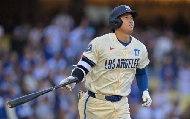 大谷翔平、場内騒然の先頭打者４号本塁打　相手に先頭打者弾浴びるも即“お返し弾”