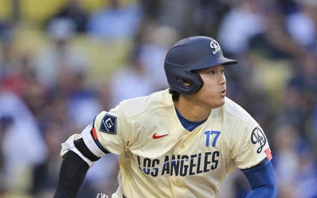 大谷翔平　第２打席は一塁線ギリギリに転がす内野安打　２回で早くも本塁打含む２安打