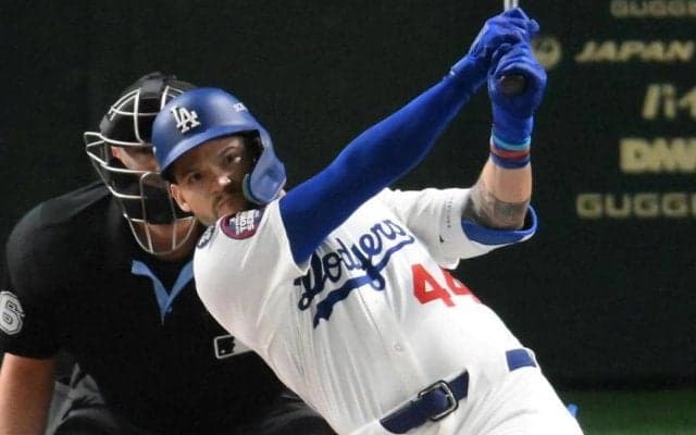 ドジャース　パヘズが止まらない！八回にダメ押しの適時打で打率・４４２　ＭＬＢ首位打者を独走中
