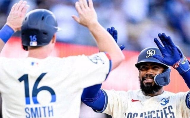 ドジャース　決勝３ランのテオスカー「昨日からたくさんの映像を見て」見つけた相手の特徴→第１打席で完璧狙い打ち　打撃好調「すごくいい感じ」