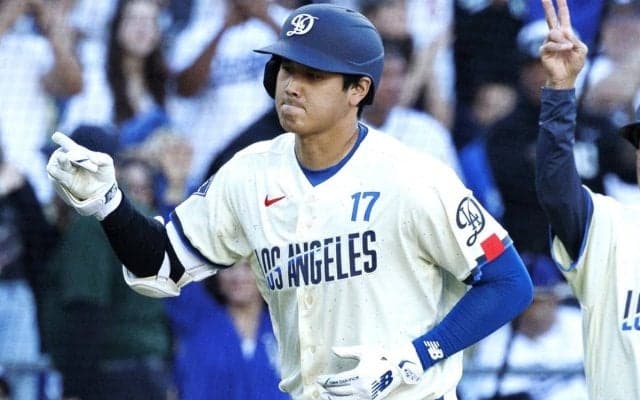 大谷翔平が「単独5位に浮上した」　先頭打者弾で新たな偉業　昨年8月から続く記録を更新「レジェンドたちを上回り続けている」