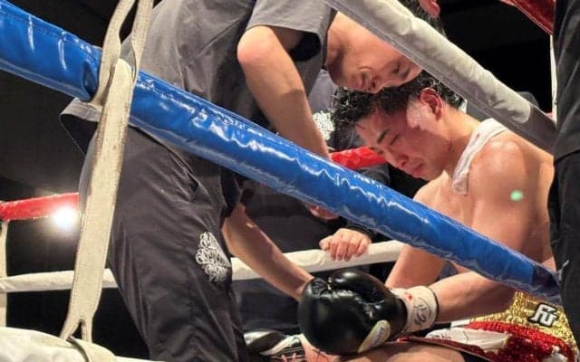 国本陸まさかの７回ＫＯ負けで王座陥落　ショック隠せず「ここまでやなと思う。（世界は）絶対無理」