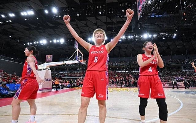 デンソーが悲願のWリーグ初優勝…MVPの髙田真希「成功する人は、成功するまで続けた人」