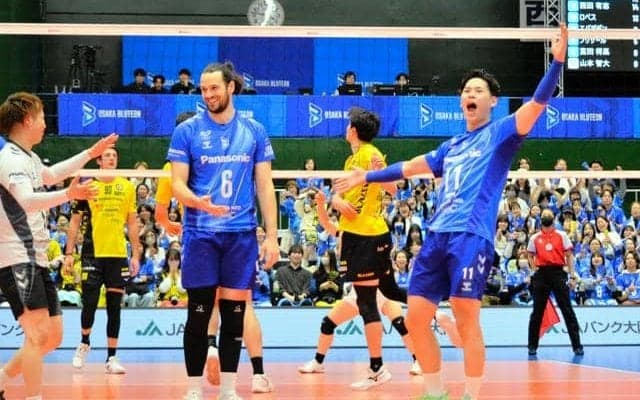 にぎわいぶりに驚き、入場券完売　大阪ブルテオンの今季ホーム最終戦