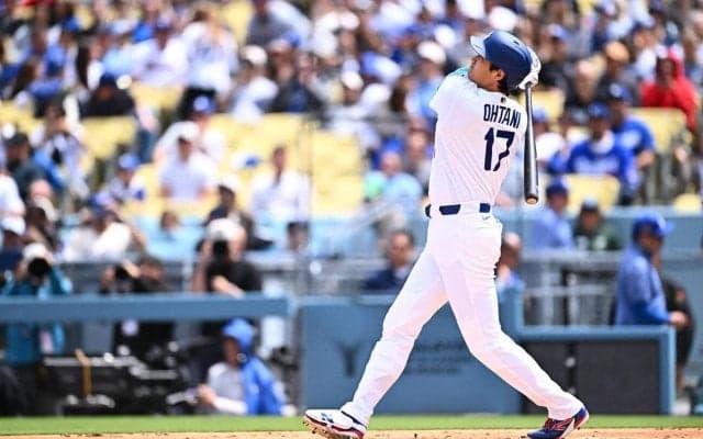 大谷翔平が２戦連発５号　デグロムから先頭弾　15試合目での５号は昨季より３試合早いペース