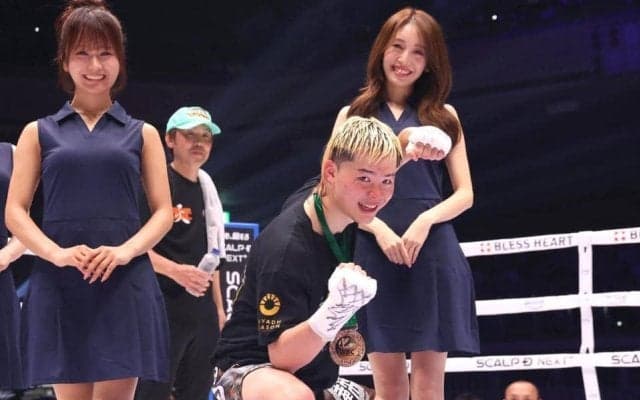 「感極まりました」天心戦で話題の小顔ショートカット美女に反響「オーラが桁違い」「勘弁してください」