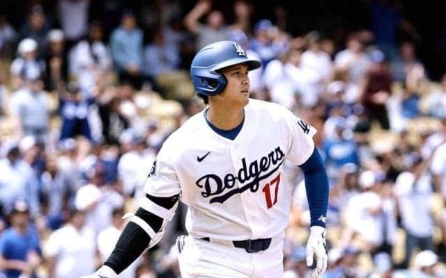 大谷翔平　２試合連続先頭弾　サイ・ヤング賞２度デグロム粉砕　自己最速１５戦目で５号！４６戦連続出塁