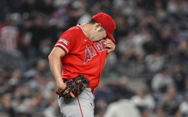 菊池雄星４回途中４失点で今季初勝利お預けに　２ラン２発被弾もエンゼルス打線が同点に追い付く
