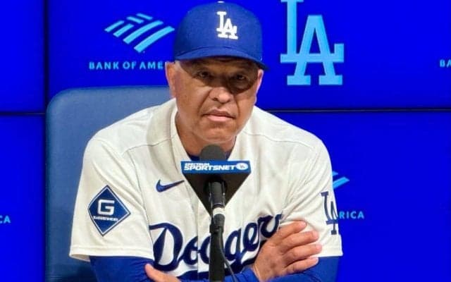 大谷翔平の16日先発は「問題ない」　右肩付近に死球…ド軍監督「あざはできているけど」