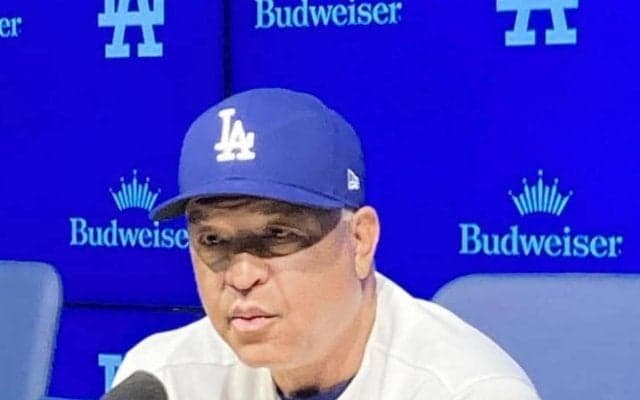 ロバーツ監督「明日が登板日じゃなくてよかった」大谷翔平の死球に思わず本音こぼす　第３戦先発へ「登板に影響はないと思う」