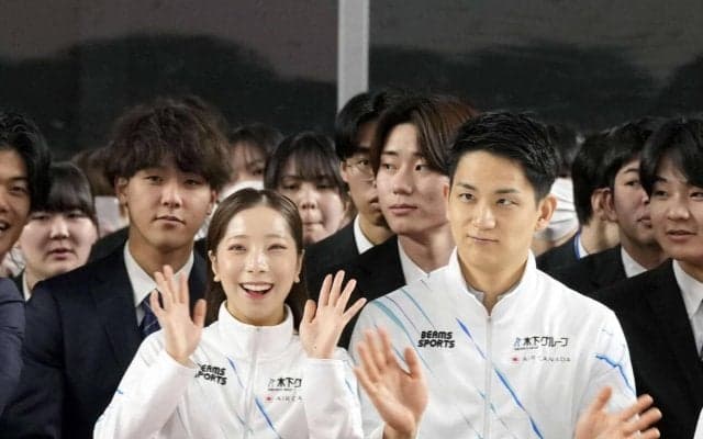 「りくりゅう」木原龍一が激変“大谷翔平化”　ジャージ卒業に三浦璃来突っ込む