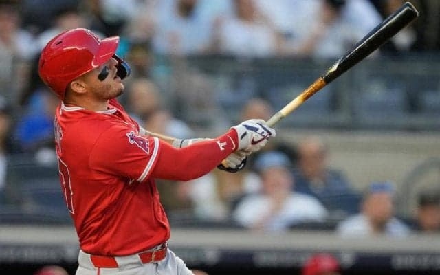 エンゼルスがソロ５発でヤンキース圧倒　トラウト２戦連発弾から驚異の３連発　デトマーズはジャッジから２Ｋ　勝率５割復帰