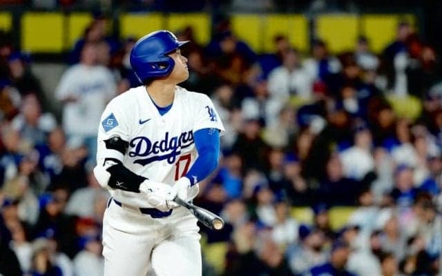 ド軍が2連勝　大谷は敬遠で48戦連続出塁、球団歴代4位…由伸は8回途中1失点も3勝目お預け