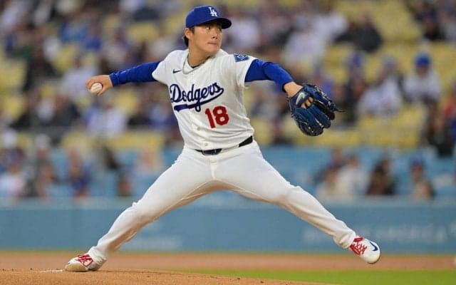 ドジャース競り勝ち２連勝　大谷翔平は敬遠で48戦連続出塁、山本由伸３勝目ならずも１失点の力投