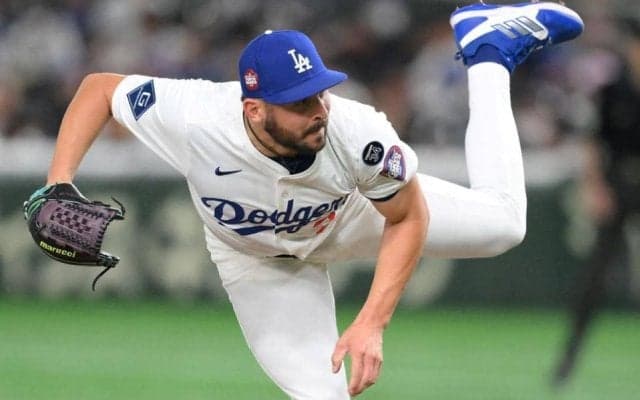 ドジャース　ベシアが圧巻の３者連続Ｋで２セーブ目！ディアス不在の中、代役クローザーが完全投球「最高です！」