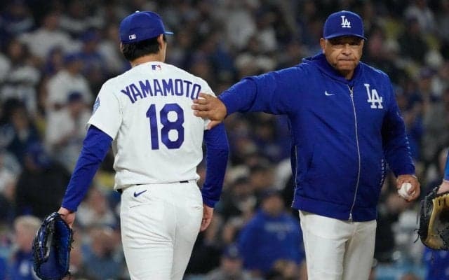 ロバーツ監督「今夜はビンテージ・ヤマモト」貫禄の投球で勝利に貢献したエースを賞賛