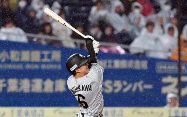 【ロッテ】１番藤原恭大、２番西川史礁で７安打７打点　サブロー監督「どちらが１、２番でも…」