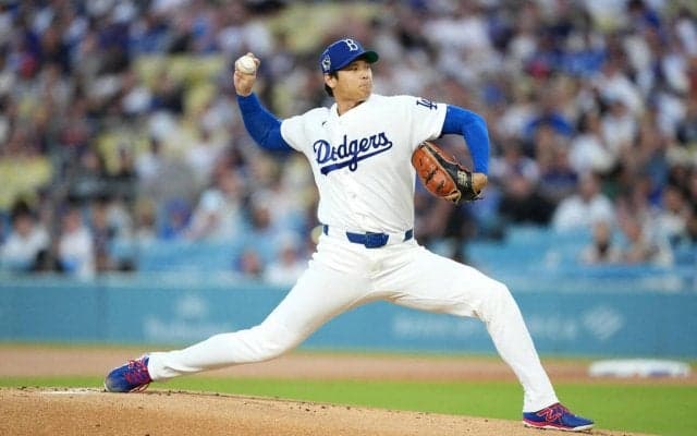 投手専念の大谷翔平が力投　５回のピンチにギアチェンジ、１失点で切り抜け２－１でリード守る
