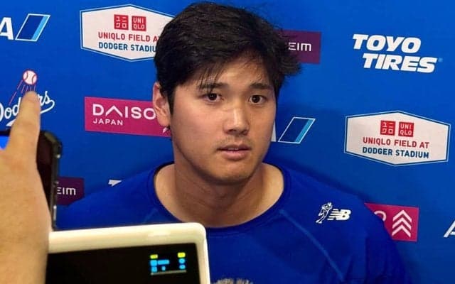 大谷翔平、投手専念は「びっくりした」　死球の影響配慮…打席立たず「変な感じ」
