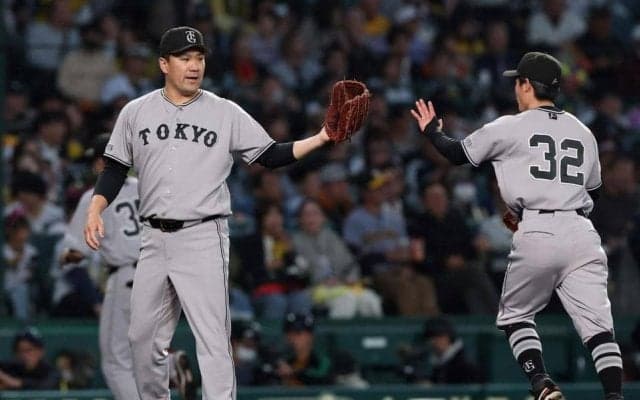 巨人　田中将が野茂超え日米通算２０２勝目　“伝統の一戦”初登板で６回３失点　「甲子園での阪神戦」で５８１４日ぶり白星