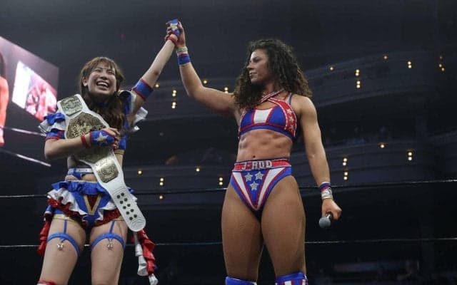 【東京女子】荒井優希がJ－ROD相手に初防衛「TJPWの王者として堂々とリングに立てた」