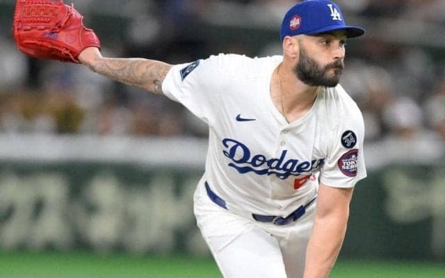ドジャース左腕スコット、復活のカギは大谷翔平も口にした言葉『再現性』　昨季背信投球抑え失格→今季セットアッパー防御率１点台　「スッパイマン」食べ過ぎエピも披露【本紙単独取材】