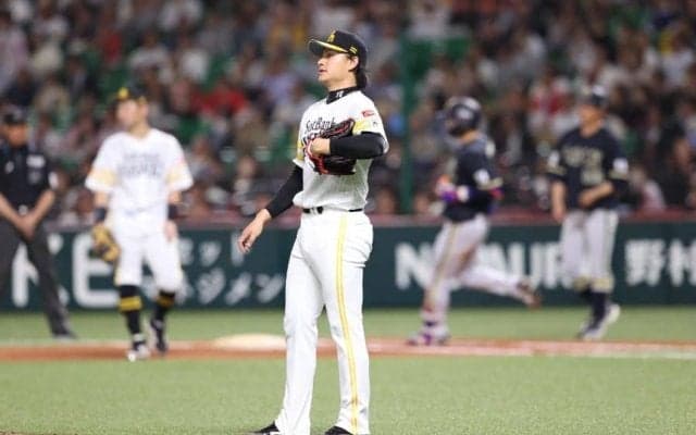 鷹・徐若熙が2回途中7失点KO「チームに申し訳ない」　“台湾の逸材”が6安打5四死球の乱調