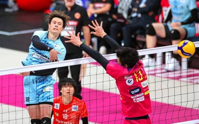 【バレー】ＳＶリーグは高橋藍擁するサントリーがＲＳ初優勝　東京ＧＢから第１セットを奪取　ＣＳ連覇へ前進