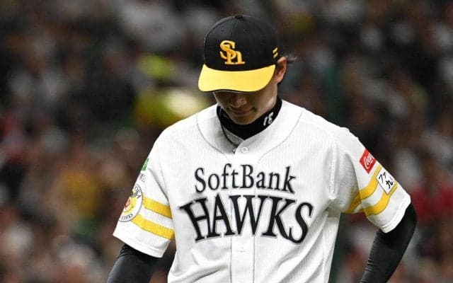 【ソフトバンク】徐若熙が大乱調、来日後最短KO…初球先頭打者弾、２回途中７失点　５四死球