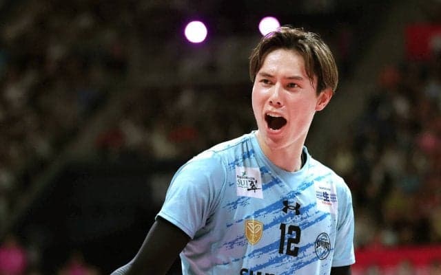 【バレー】サントリーがＲＳ初優勝　高橋藍ら強烈スパイク光り東京ＧＢに３-０のストレート勝利で３９勝４敗