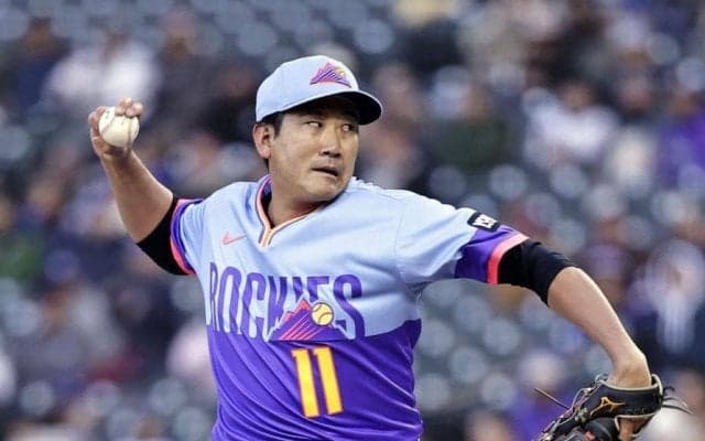 菅野智之が初黒星　毎回の今季ワースト５失点で４回ＫＯ　気温０度の極寒コンディションでドジャース打線につかまる　大谷翔平にはマルチ安打許す