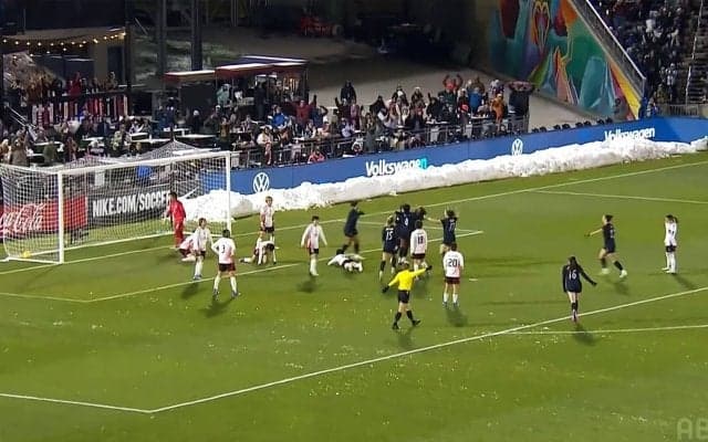 なでしこジャパン、世界王者アメリカに0ー3完敗　後半3失点で米国遠征3連戦は1勝2敗の負け越しに