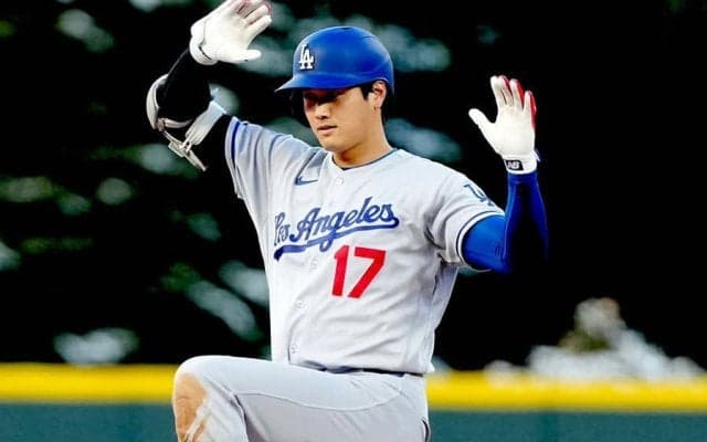 極寒1.7度も…ド軍4連勝、大谷翔平は4戦ぶりマルチ　49戦連続出塁…菅野智之は初黒星