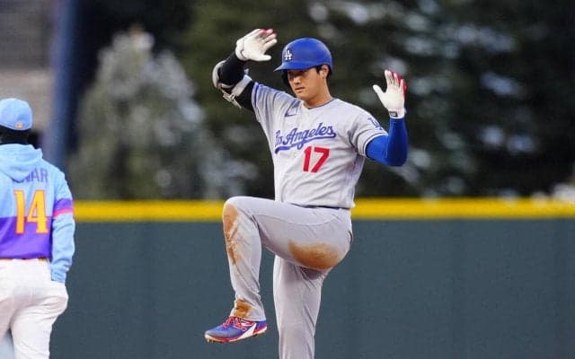 大谷翔平は５打数２安打　菅野智之から２安打放ち通算対戦成績は５打数４安打