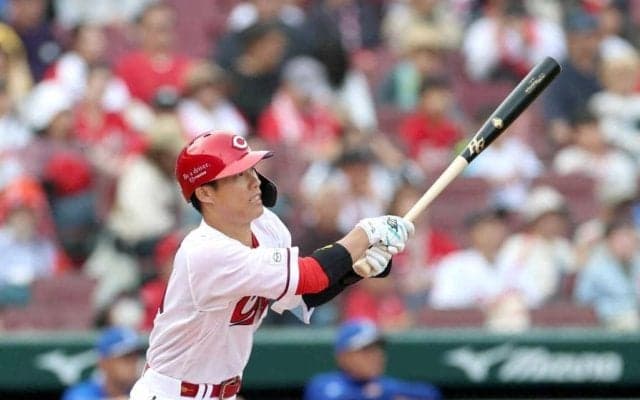 広島・二俣　適時三塁打含む２安打　今季初スタメンに応えた　１１年ぶりＤｅＮＡ戦開幕４連敗で５位転落　苦境の中で光