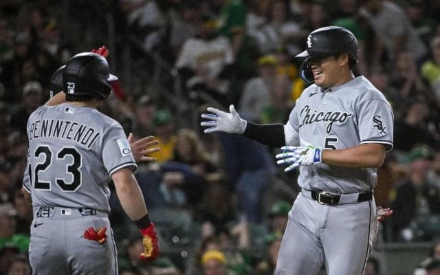 ホワイトソックス村上宗隆が２戦連発の７号ソロ　左腕のカーブを捉え中堅へ120ｍ弾