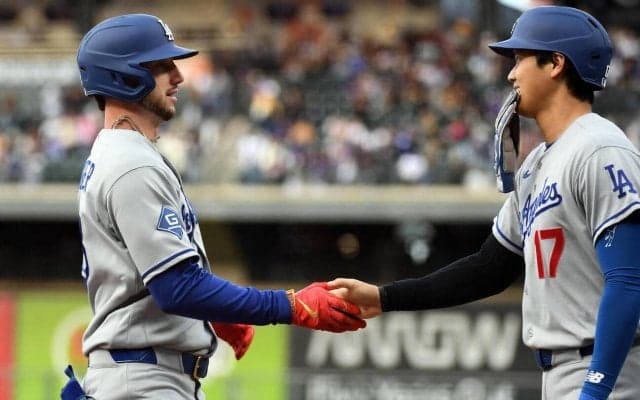 大谷翔平、第４打席は打撃妨害で塁に出るも出塁にはカウントされず…　連続試合出塁更新に黄信号