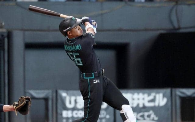 【日本ハム】万波中正８号「うまく打つことができた」西武平良撃ち　15日から５戦３発と量産態勢