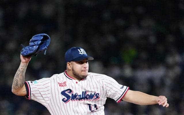 【ヤクルト】新外国人キハダがNPB初登板から８試合連続セーブのプロ野球新記録