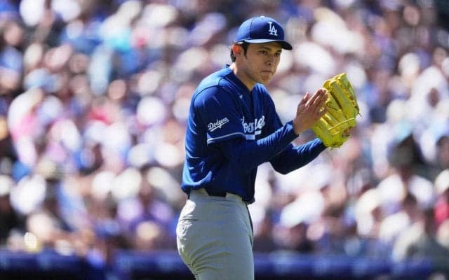 先発の佐々木朗希が同点の５回途中で交代　今季初勝利はお預けに