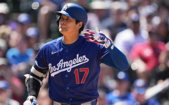 大谷翔平　第５打席はエンタイトル二塁打　試合２本目の長打でチャンス作る